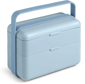 Blue Lunchbox Bauletto, M, mėlynas, Create Collection