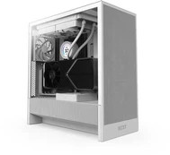 OBUDOWA NZXT H5 FLOW (2024) MIDI TOWER Z OKNEM BALTA kaina