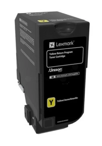 Tonerių kasetė Lexmark 84C2HY0, geltona