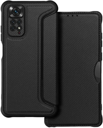 Dėklas Oem RAZOR Book for XIAOMI Redmi NOTE 11 / 11S juodas