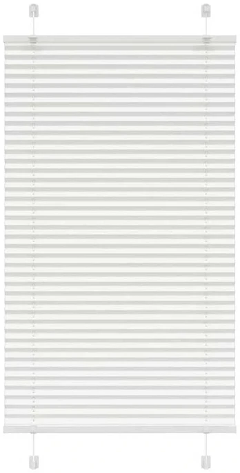 plisuota žaliuze balta 80x150 cm audinio plotis 79,4 cm
