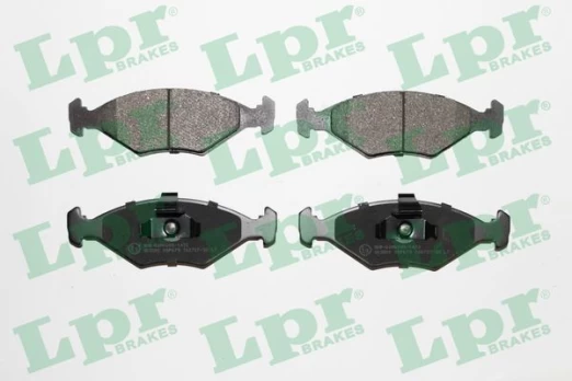 Stabdžių trinkelių rinkinys, diskinis stabdys LPR 05P679