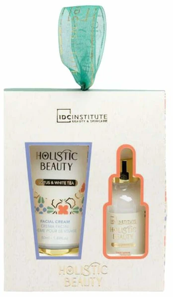 Veido priežiūros priemonių rinkinys IDC Institute Holistic Beauty, 80 ml, 2 vnt.