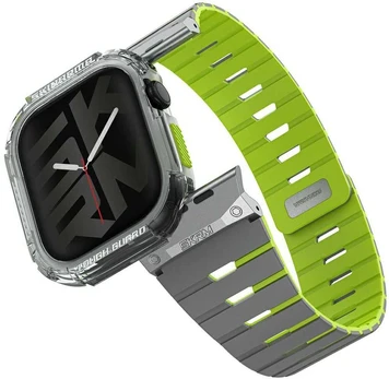 Dirželis+etui Skinarma Gemini do Apple Watch 46mm niteglow