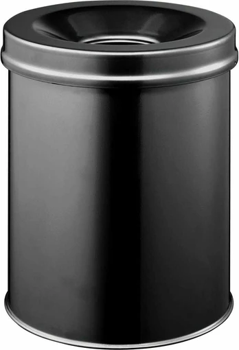 DURABLE Papierkorb Safe rund 15 Liter juodas