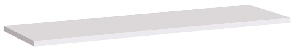 Sieninė lentyna ASM Switch W 2 Switch PW 2, balta, 120 cm x 20 cm x 2.2 cm