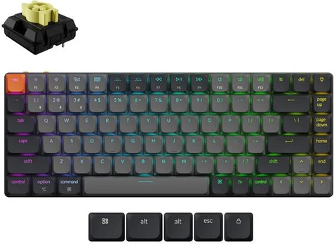 Keychron KEYBOARD WRL K3 RGB/BLACK K3X-B4 KEYCHRON