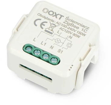 Tuya – vieno kanalo mini ZigBee apšvietimo valdiklis – Android/iOS programa – OXT SWTZ24