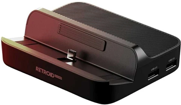 Doko stotelė Retroid Dock station juoda/juodas