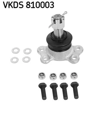 Šarnyras / girgždukas SKF VKDS 810003