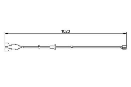 OEM laidas, 1020 mm
