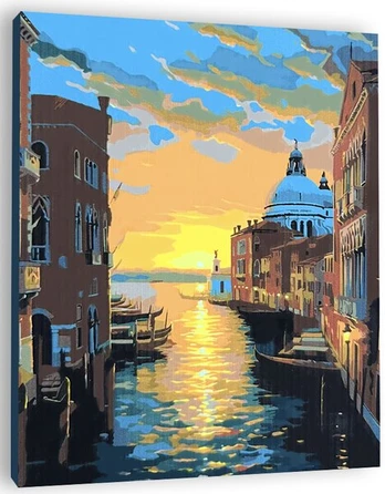 Tapyba pagal skaičius Winder Arts Venecija, 40x50cm