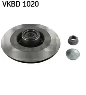 Stabdžių diskas SKF VKBD 1020 kaina