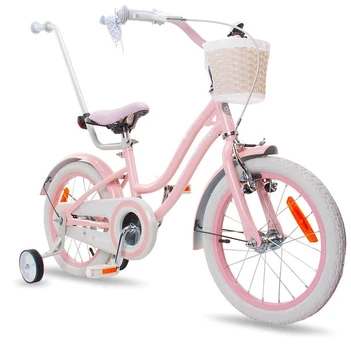 Vaikiškas dviratis Sun baby 16", rožinis