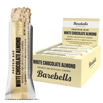 Barebells Protein Bar 55g x12 vnt White Chocolate Almond