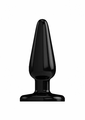 Shots Plug Play Butt Plug - Basic - 4 Inch - Juodas