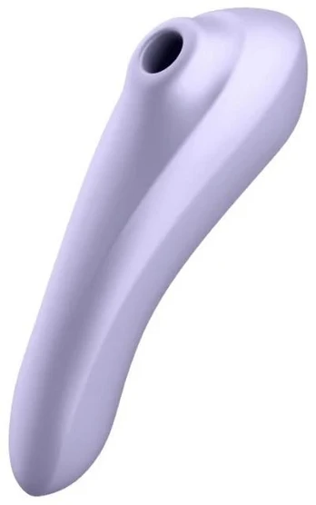 SATISFYER DUAL PLEASURE AIR PULSE VIBRATOR MAUVE
