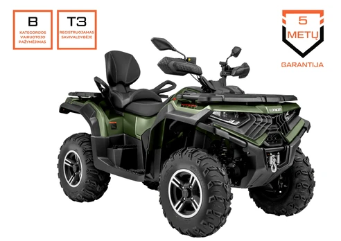 Keturratis Loncin Xwolf 700 L, žalias