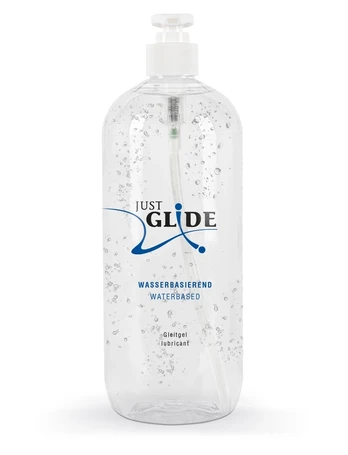 Just Glide vandens pagrindo lubrikantas, skaidrus, 1 l