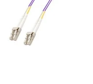 „MicroConnect Duplex LC“ / LC 50 / 125 μm OM4 1 m (FIB440401P)