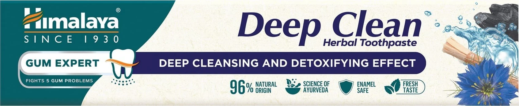 Dantų pasta Himalaya Deep Clean, 75 ml