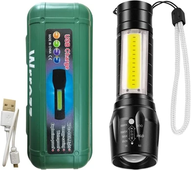 LED USB mini žibintuvėlis Wrrozz
