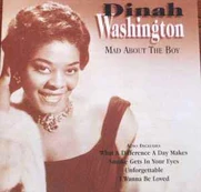 CD Dinah Washington - Mad About The Boy