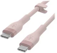 Belkin Components Belkin BOOST?CHARGE Flex, 2 m, USB C, USB C, USB 2.0, Rožinė