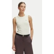 Tommy Hilfiger Marškinėliai WW0WW49250 Écru Slim Fit