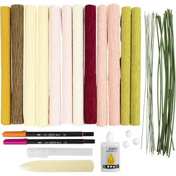 Usorteret DIY Kit - Creative Kit - Crepe Paper (97089) /Arts and Crafts