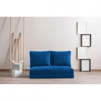 Dvivietė sofa-lova Taida-Blue Mėlyna