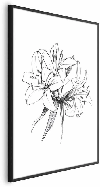 Artgeist Plakatas - Drawn Flowers