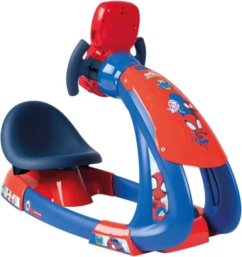 Interaktyvus žaislas Smoby Driving Simulator Spidey 7600370218, 85 cm