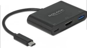 Delock - prijungimo stotelė - USB-C / Thunderbolt 3 - HDMI