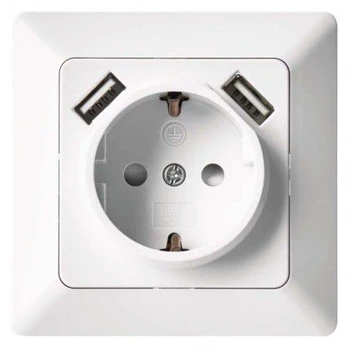 Rozetė su USB 2.1A