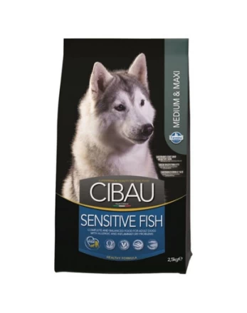 CIBAU Sensitive Fish Medium &amp; Maxi 2.5 kg