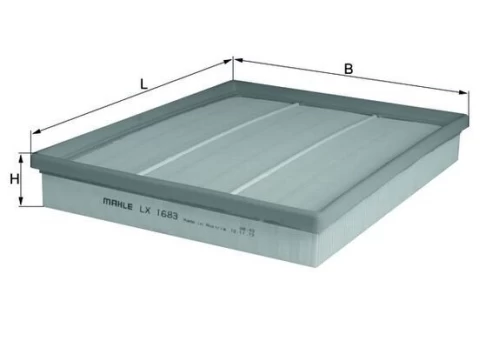 Oro filtras MAHLE LX1683