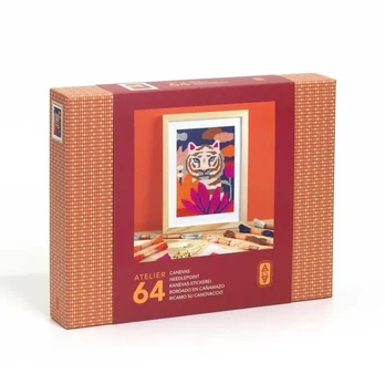 Djeco AGA - Kūrybinė dirbtuvė 64 - Siuvinėjimas