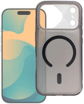 Oem Case for iPhone 11 Aurora compatible with MagSafe juodas