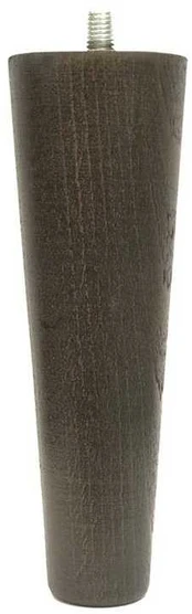 Baldų kojelės, 4.8 cm x 4.8 cm, 15 cm, Ø 4.8 cm, ruda