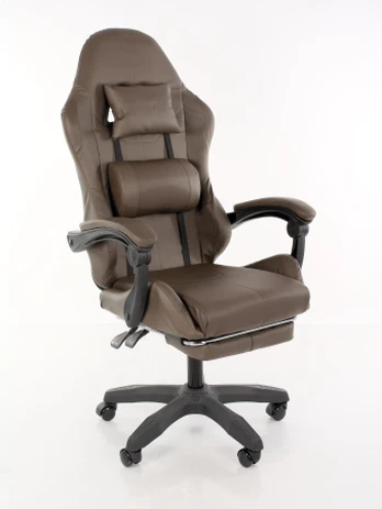 Ergonomiška biuro ir kompiuterio kėdė ruda