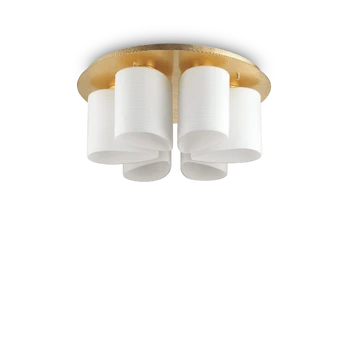 Lubinis šviestuvas Ideal Lux Ceiling lamp with 6 lights DAISY, E27, amber color