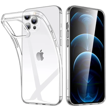 TelForceone Plonas 2 mm dėklas, skirtas iPhone 14 Pro Max 6,7" permatomas