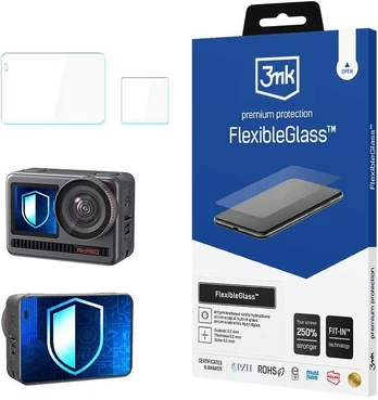 3MK 3MK FlexibleGlass AKASO Brave 8 hibridinis stiklas
