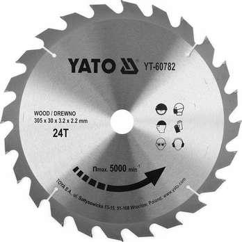 YATO SAW DISK.PERŽIŪRA. 305*24*30 60782
