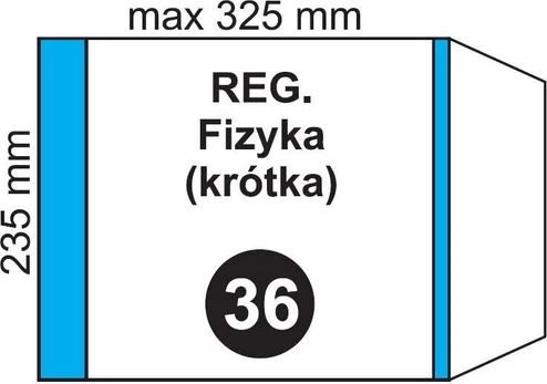 Reguliuojama permatoma viršelis 235mm