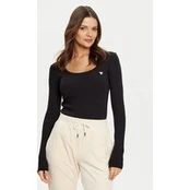 Guess Palaidinė V4BP07 K8RT2 Juoda Rib Fit