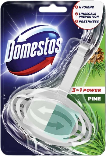 WC muiliukas DOMESTOS PINE su dėklu, 35 g
