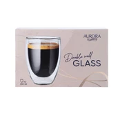 Dvigubo stiklo stiklinės AURORA, 350 ml, 2 vnt kaina