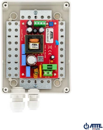 SMPS 24V 3A 72W ATTE APS-70-240-S1 maitinimo šaltinis